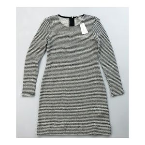 BANANA REPUBLIC Textured Striped Sheath Dress